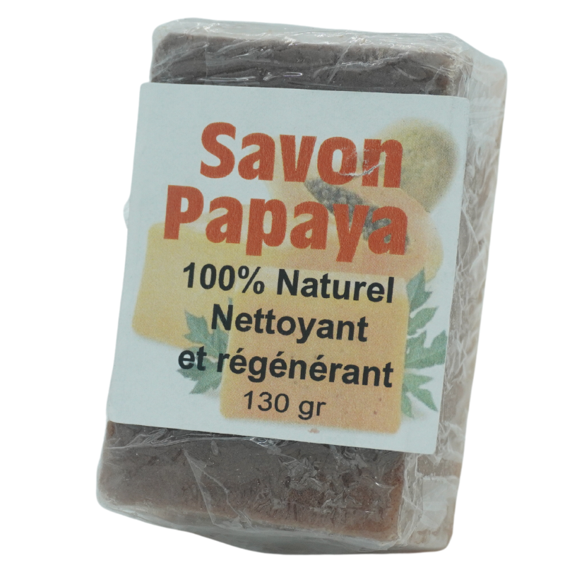 Savon Papaya  Nettoyant et régénérant - 100% naturel